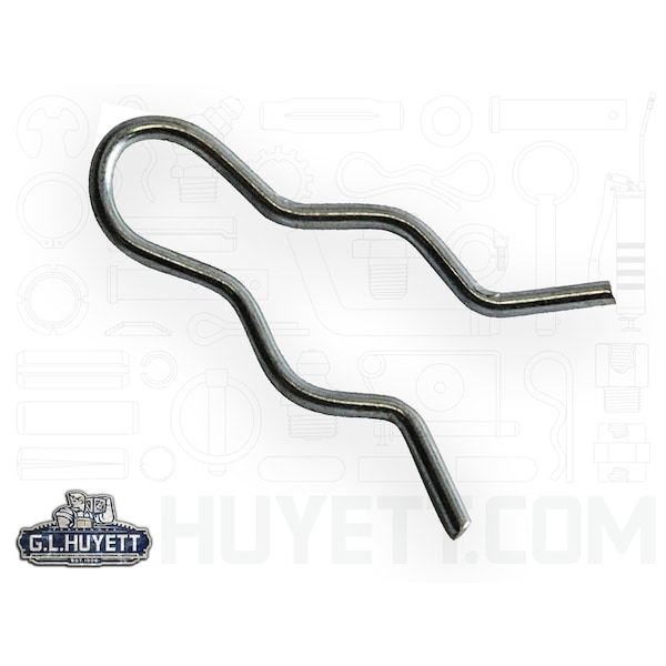 Huyett Hair Pin .033 x 5/8 CS ZC BPXZ-2303/D - main